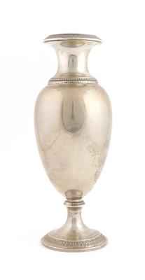 Italienische Silber Vase, - Antiques