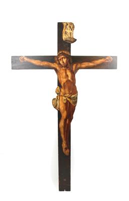 Christus am Kreuz, - Antiquitäten