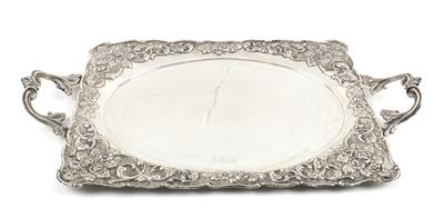 Silber Tablett, - Antiquariato