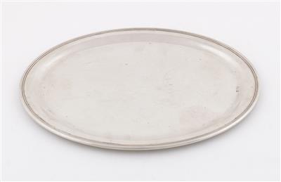 Wiener Silber Tablett, - Antiques