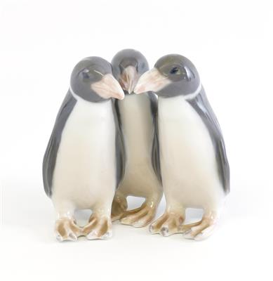 3 Pinguine, - Antiques