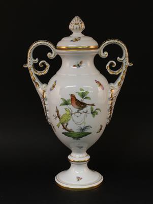 Deckelvase, - Antiques