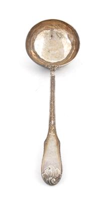 Silber Schöpfer mit Innenvergoldung, - Antiques