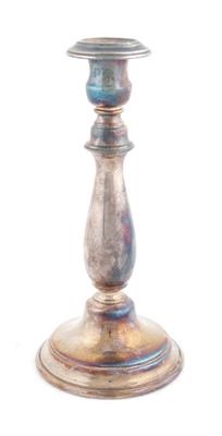 Wiener Silber Kerzenleuchter, - Antiquariato