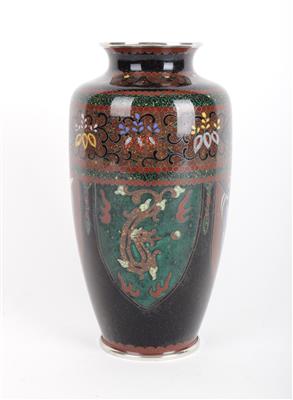 Cloisonné Vase, - Antiquariato