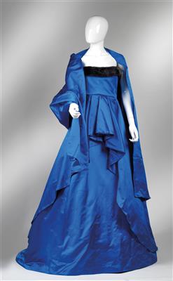 3 teilige Ballrobe, - Antiquariato