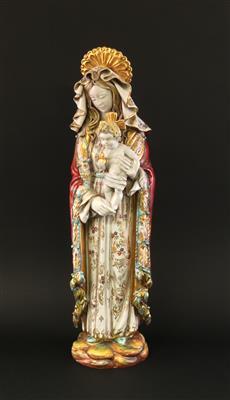 Paolo Marioni, Madonna mit Kind, - Antiques