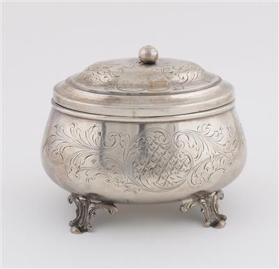 Wiener Silber Zuckerdose, - Antiques