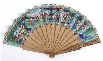 Faltfächer, China, 19. Jh. - Summer auction Antiques