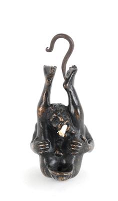 Figurale Öllame, "Akrobat", - Summer auction Antiques