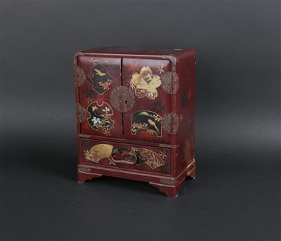 Japanisches Lackkästchen, - Summer auction Antiques