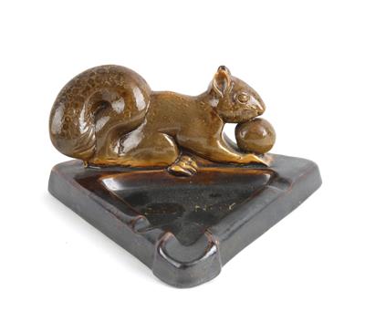 Eichhörnchen auf Ascher, - Summer auction Antiques