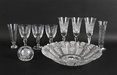 Konvolut von 10 Gläsern: - Summer auction Antiques