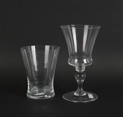 Lobmeyr-Gläser, - Summer auction Antiques