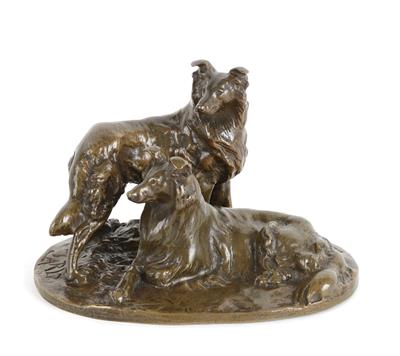 Otto Jarl (1856-1915), zwei Collie, - Summer auction Antiques