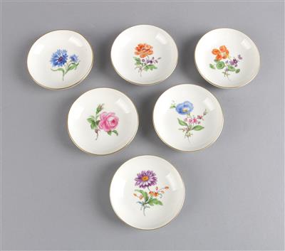 6 Schälchen, - Summer auction Antiques