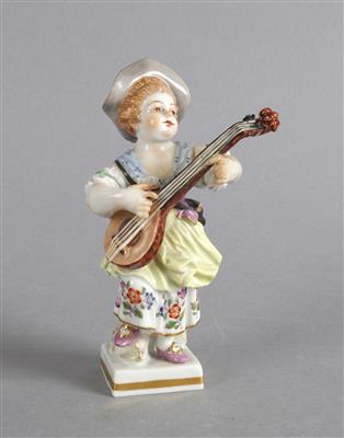 Musizierende Frau, - Sommerauktion Antiquitäten
