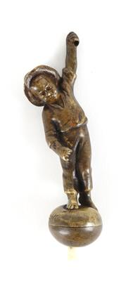 Peter Tereszczuk (1875 - 1963Wien), figurale Tischglocke, - Summer auction Antiques
