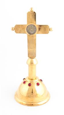 Reliquien Standkreuz, - Summer auction Antiques