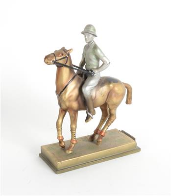 Reiter auf Pferd, - Summer auction Antiques