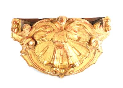 Konsole mit Barockornamenten, - Summer auction Antiques