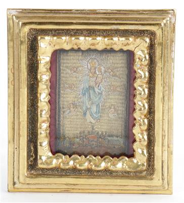 Madonna mit Kind, - Asta estiva Antiquariato