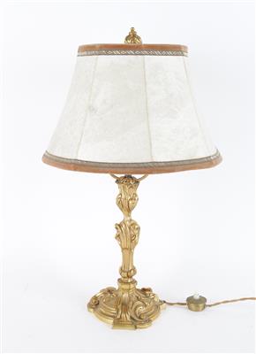 Tischlampe, - Sommerauktion Antiquitäten