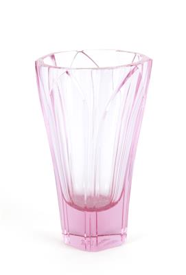 Moser - Vase, - Summer auction Antiques