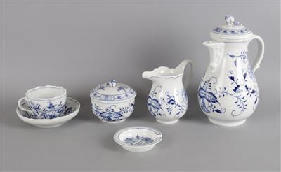 Meissen Zwiebelmuster Kaffeeservice: - Antiquariato