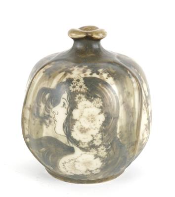 Kleine Jugendstil-Vase, - Antiquitäten