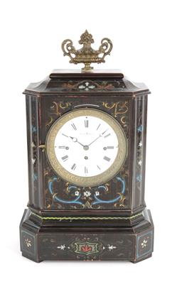 Wiener Biedermeier Kommodenuhr - Antiquariato