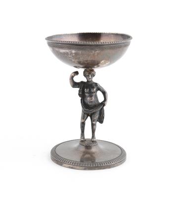 Prager Silber Gewürzschälchen von 1814, - Antiquariato