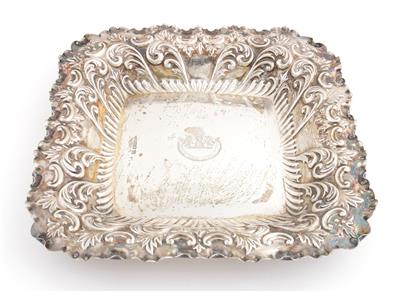 Sheffielder Silber Schale, - Antiques