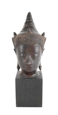 Kopf des Buddha paré, - Antiquariato