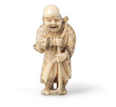 Netsuke eines Europäers, - Starožitnosti