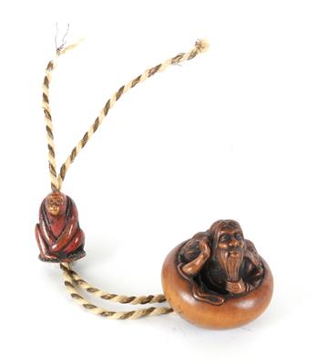 Netsuke und Ojime, - Starožitnosti