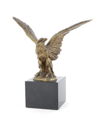 Adler mit ausgebreiteten Flügeln, - Antiquariato