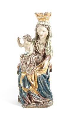 Madonna mit Kind, - Antiquitäten