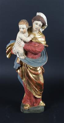 Madonna mit Kind, - Antiquariato