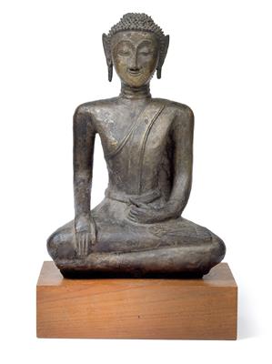 Buddha in maravijaya, Thailand, 16. Jh. oder später - Asiatische und islamische Kunst