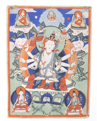 Thangka, - Antiques