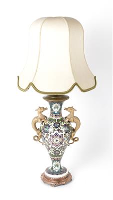 Tischlampe, - Antiques