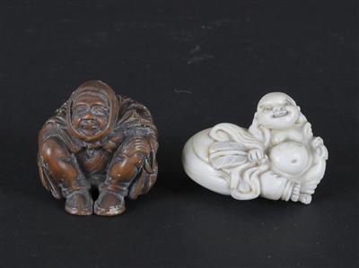 Zwei Netsuke: - Antiquitäten