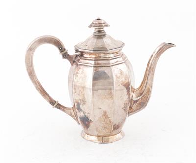 Kleine Silber Teekanne, - Antiques