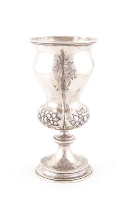 Wiener Silber Pokal von 1865, - Antiques