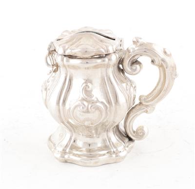 Wiener Silber Spardose von 1856, - Antiques