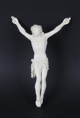 Elfenbein Christus, - Skulpturen, Volkskunst und Fayencen