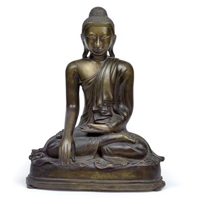 Buddha Shakyamuni, Burma, 19. Jh. - Asiatika und islamische Kunst