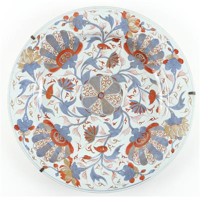 Großer Imari Teller, China, 18. Jh., - Antiquariato