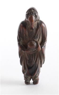 Netsuke eines Sennin, - Asiatika und islamische Kunst